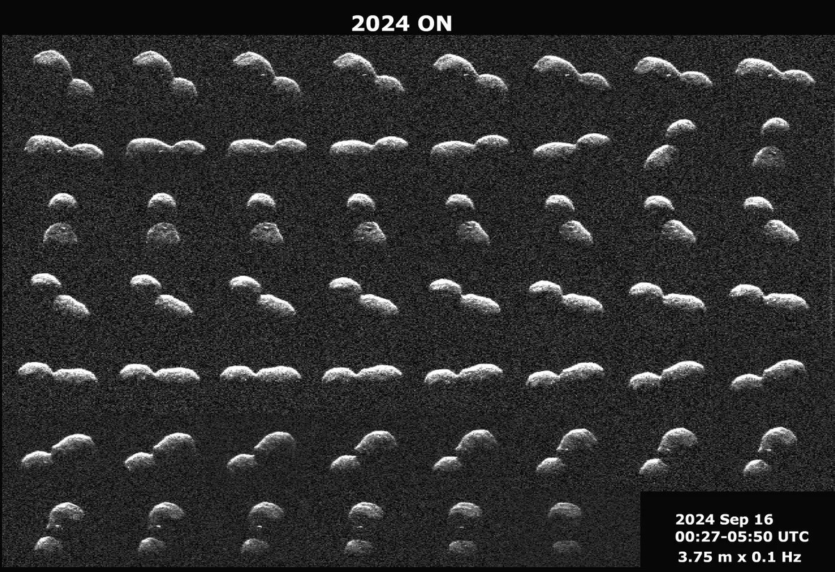 NASA, Potansiyel Olarak Tehlikeli Bir Asteroidin Radar Görüntülerini Yayınladı