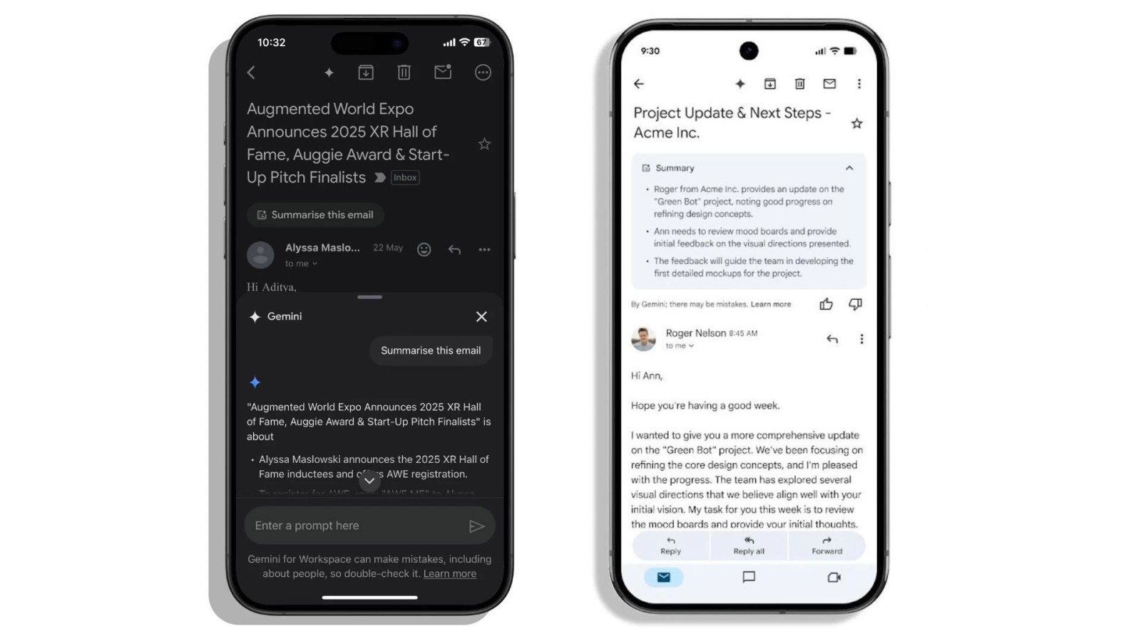 Gmail’in Yeni Özelliği: Gemini Özet Kartları