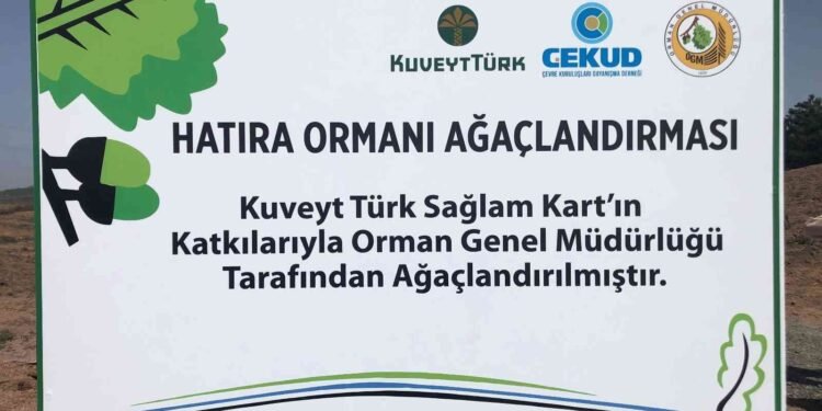 Kuveyt Türk’ten çalışanları adına 17 bin fidan bağışı