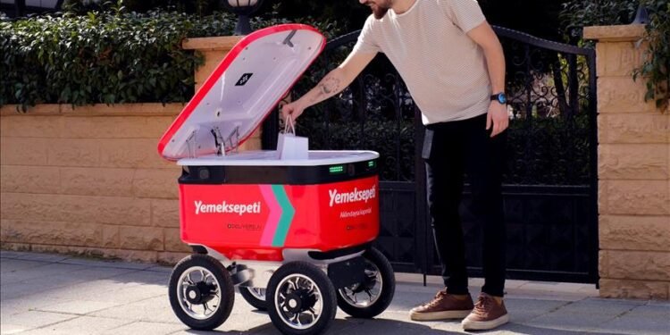 Yemeksepeti, otonom teslimat sürecini başlatıyor