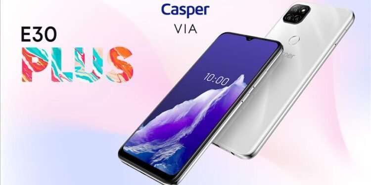 Casper’dan yeni telefon: VIA E30 Plus
