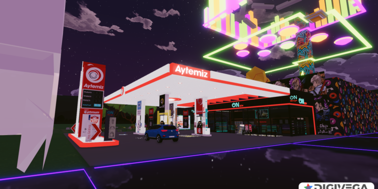 Metaverse evrenindeki ilk akaryakıt istasyonu kuruldu