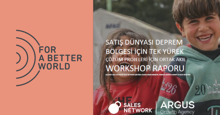 Sales Network, afet bilinçlendirmeleri kapsamında iş dünyasına yönelik rapor yayımladı