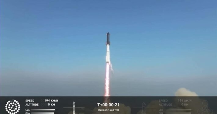 SpaceX’in en güçlü roket sistemi Starship ilk deneme uçuşunda infilak etti