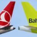 THY ile airBaltic arasında ortak uçuş anlaşması imzalandı