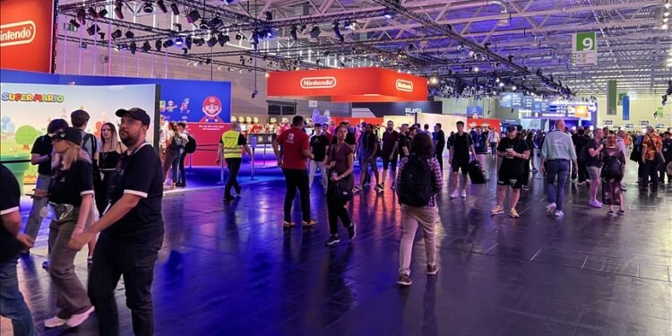 Köln’de “Gamescom 2023” dijital oyun fuarı açıldı