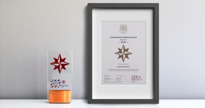 THY Teknik AŞ’ye “Uluslararası İş Güvenliği Ödülü”