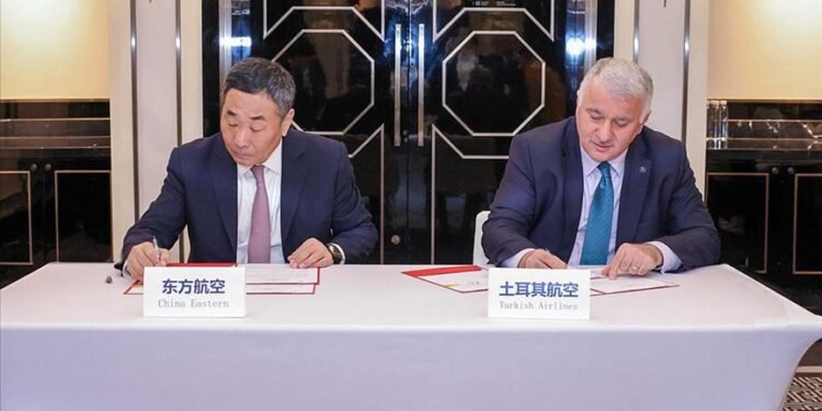 THY ile China Eastern Havayolları iş birliği anlaşması imzaladı