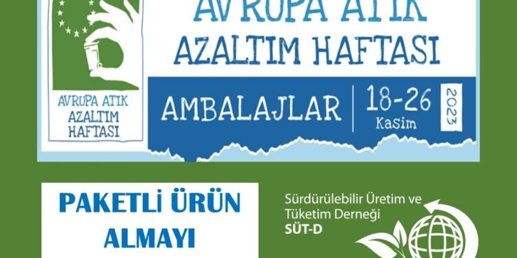Avrupa Atık Azaltım Haftası’nda Ambalaj Atıklarına Dikkat Çekiliyor