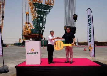 Hareket’ten 2200 Tonluk Paletli Vinç Lansmanı