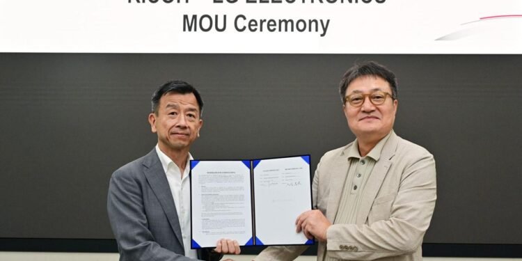 Ricoh ve LG’den Stratejik Ortaklık: İş Yerleri İçin Yenilikçi Çözümler