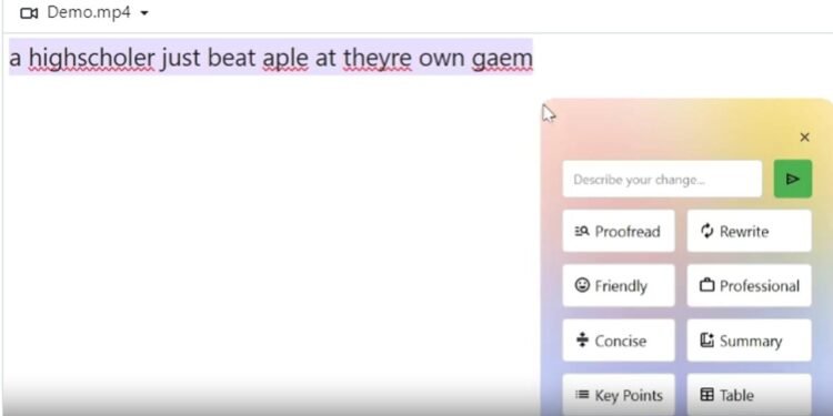 Windows Kullanıcıları için Writing Tools: Apple Intelligence Alternatifleri