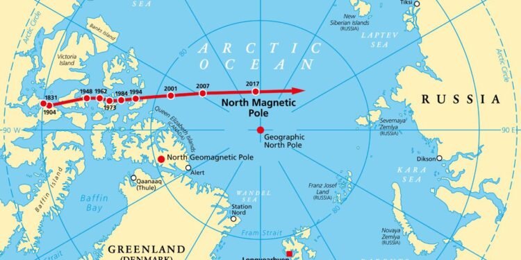 Dünya Manyetik Modeli 2025 Yayınlandı