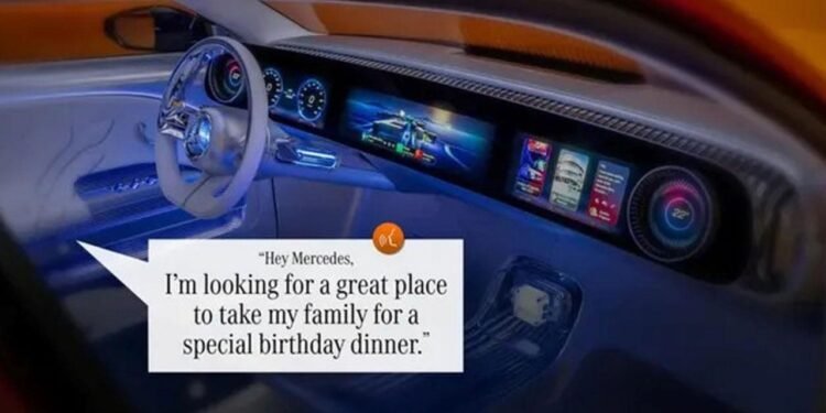 Mercedes-Benz Araçlarına Google’ın Yeni Yapay Zekasını Ekliyor