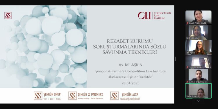 Şengün & Partners’tan “Rekabet Soruşturmalarında Sözlü Savunma Teknikleri” Webinarı