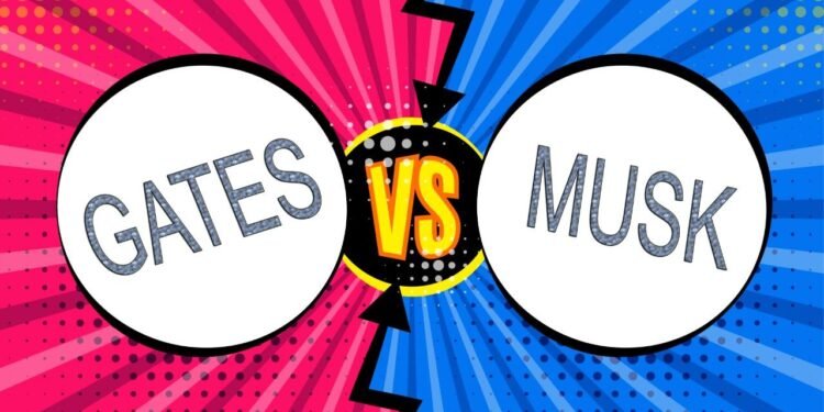 Elon Musk ve Bill Gates Arasındaki Siyasi ve Ekonomik Çatışma