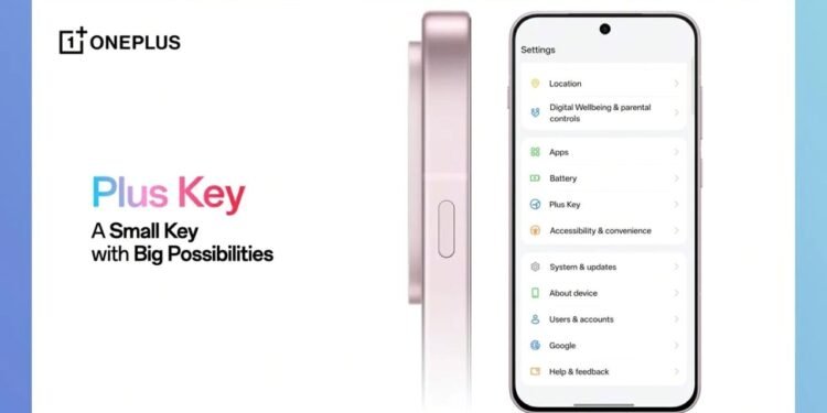 OnePlus’tan Yeni Yapay Zeka Odaklı Donanım Özelliği: Plus Key Tanıtımı