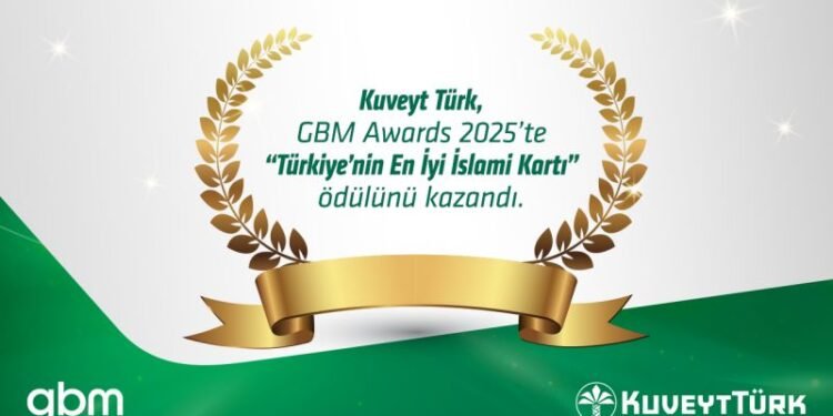Kuveyt Türk, 2025’te Türkiye’nin En İyi İslami Kartı Ödülünü Kazandı