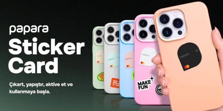 Cüzdan yok, uygulama yok: Papara’dan, Papara Sticker Card