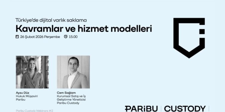 Türkiye’nin İlk Yerli Dijital Varlık Saklama Platformu Paribu Custody’nin Webinarıyla Saklama Modelleri İnceleniyor
