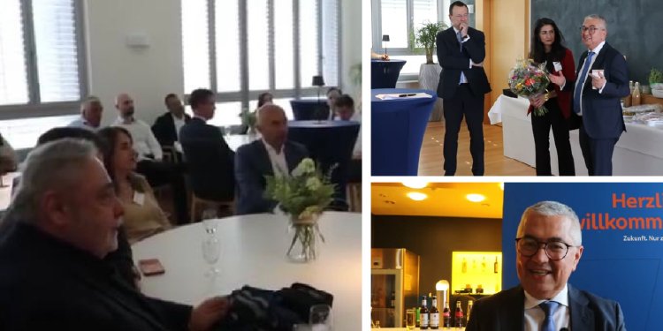 Av. Nedim Korhan Şengün, Volksbank Rhein-Ruhr’un Özel Davetiyle Duisburg’da İş Dünyası Buluşmasına Katıldı